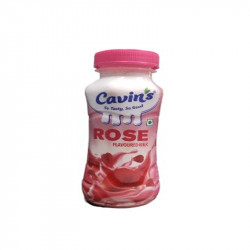 Cavins Rose Flavoured Milk 180Ml (Bottle)