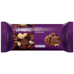 UNIBIC Choco Nut Cookies, 75 g