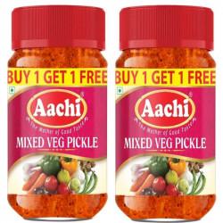 Aachi Mixed Veg Pickle 200 g (Buy 1 Get 1 Free)