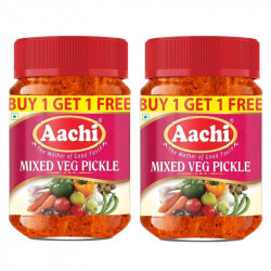 Aachi Mixed Vegetable Pickle 100g (Buy 1 Get 1 Free)