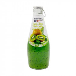 Americano Basil Seed Drink Kiwi Flavour 290 ml