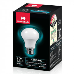 Havells 9W LED Bulb (Cool White) Pack of 1