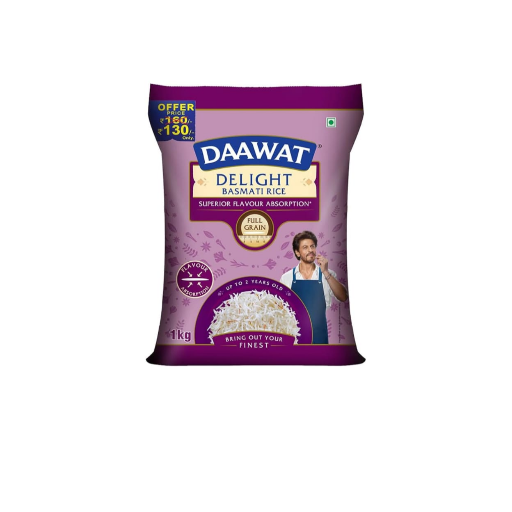 DAAWAT DELIGHT BASMATI RICE(AARISI)_1KG