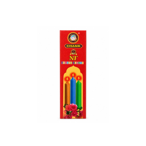 CHANK COLOUR CANDLES_60RS