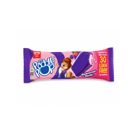 KWALITY WALLS PADDLE POP BLACKCURRANT DUET ICE CREAM_10 RS