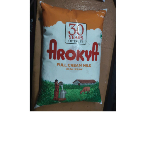 AROKYA FULL CREAM MILK 1L PALL
