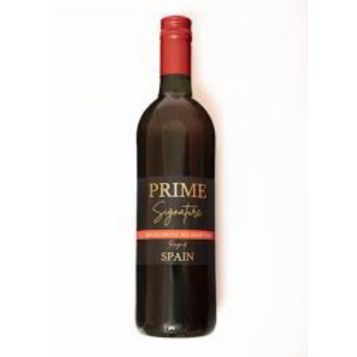 PRIME SIGNATURE NON-ALCOHOLIC RED GRAPE WINE_750ML