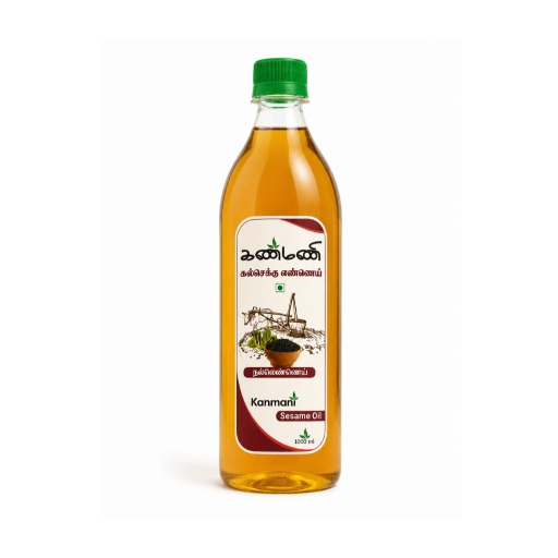 KANMANI KALCHEKKU SEASAME OIL (NALLENAI)_1000ML