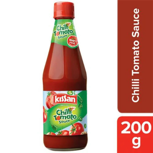 Kissan Chilli Tomato Sauce 200 g Bottle Ketchup