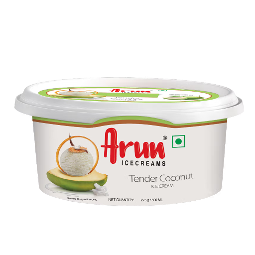 ARUN TENDER COCONUT FLAVORED ICE CREAM TUB_500 ML